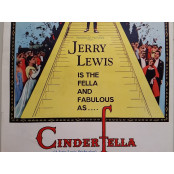 Cinderfella -Original 1967  Re-Issue 14" x 36" Insert 